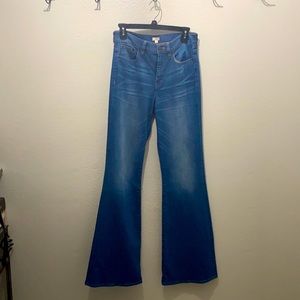 J.Crew Stretch Flare Jeans, size 27, like new.